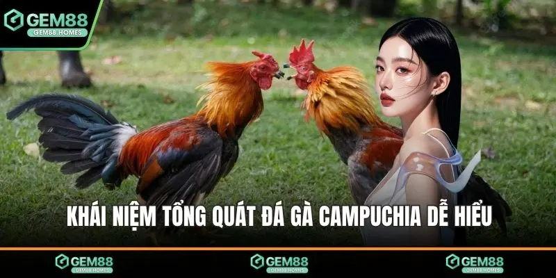 Khái niệm tổng quát đá gà Campuchia dễ hiểu