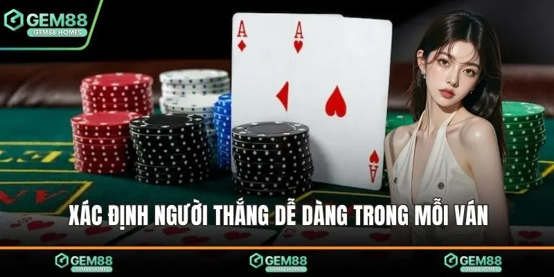 Xác định người thắng dễ dàng trong mỗi ván